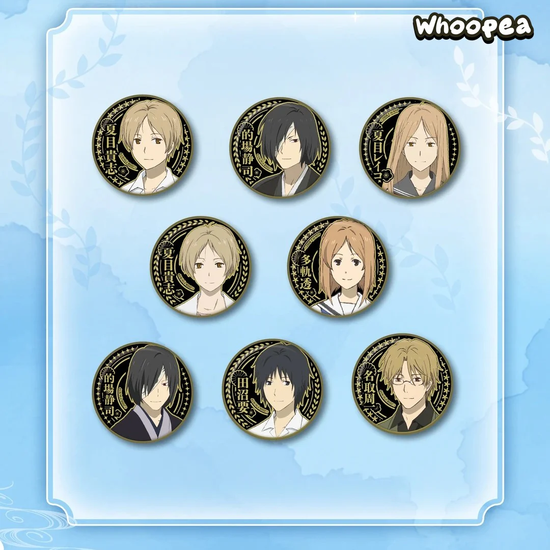 Natsume's Book of Friends Gilded Series Badge Blind Box - Image 5