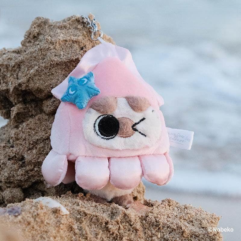 Nobeko Azukisan Oceanic Series Plush Pendant Blind Box - Image 5