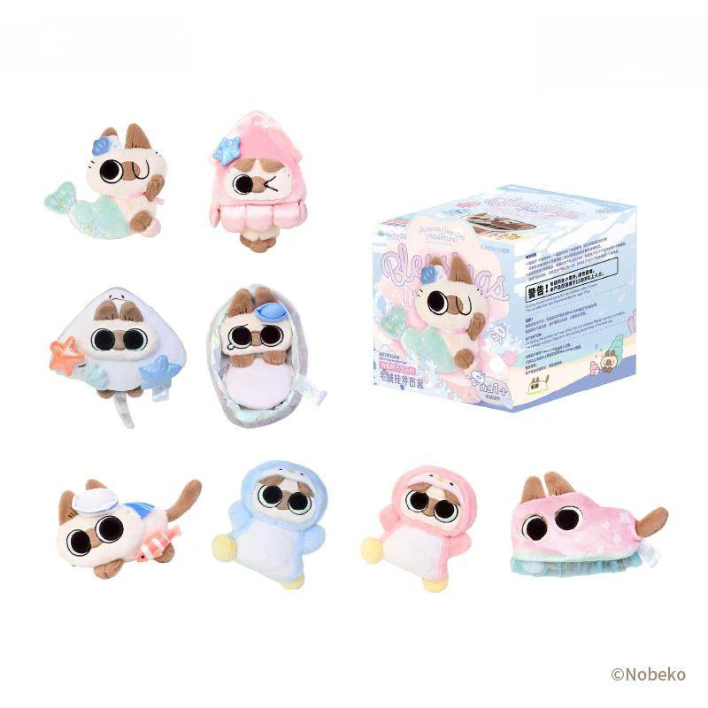Nobeko Azukisan Oceanic Series Plush Pendant Blind Box - Image 6