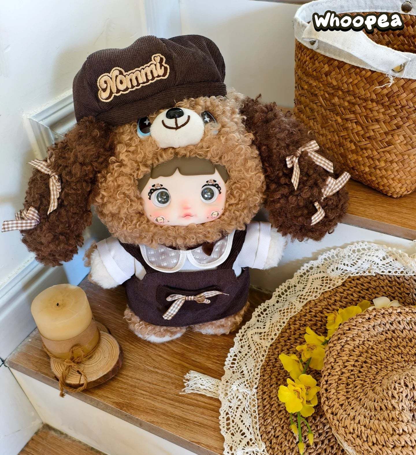Nommi Chocolate Puppy 400% Plush Doll, Limited Edition - Image 7