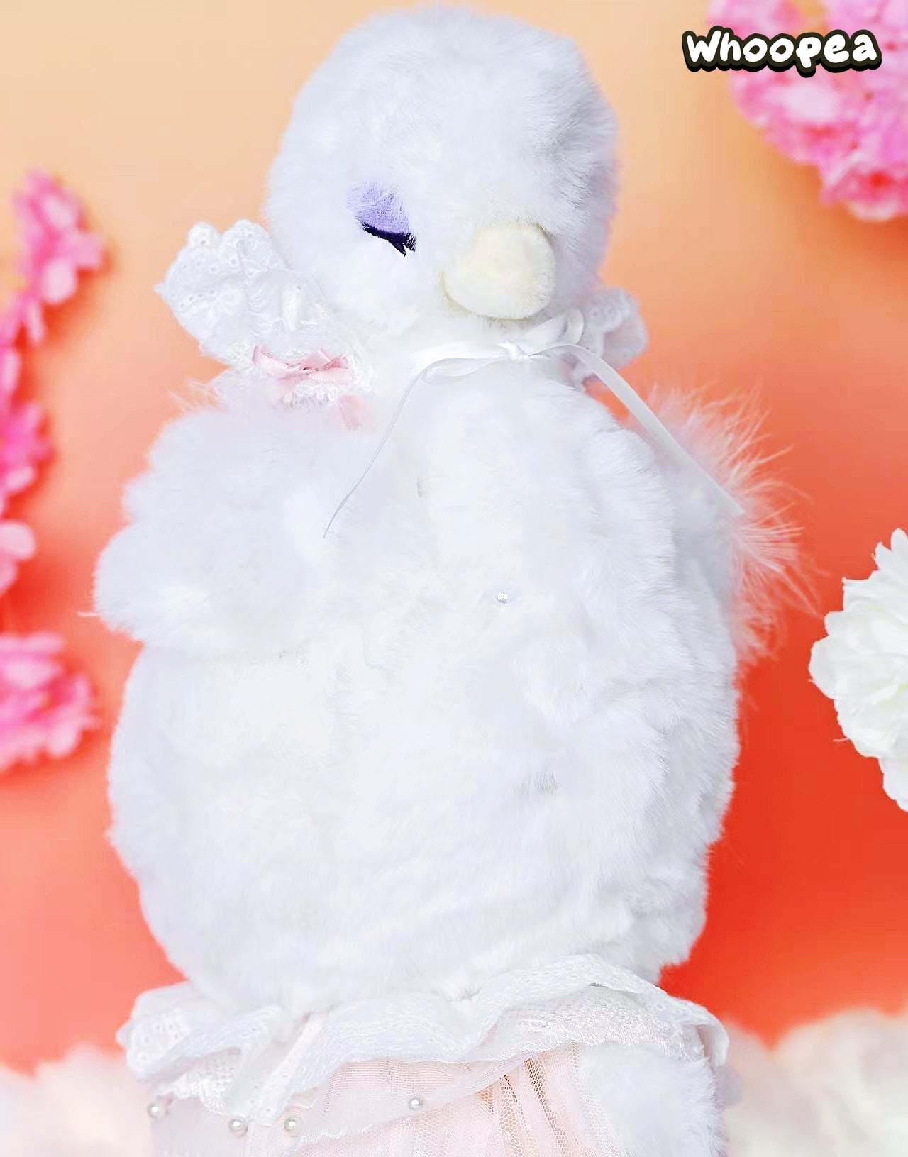 NOMMI Swan Lake Plush Hanging Card, Limited Edition - Image 3