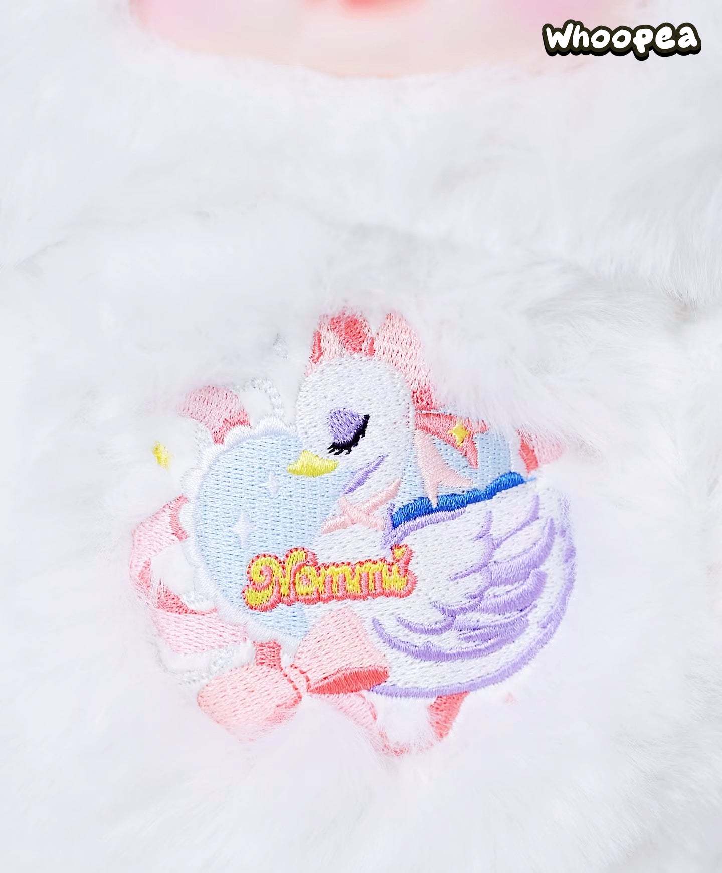 NOMMI Swan Lake Plush Hanging Card, Limited Edition - Image 4