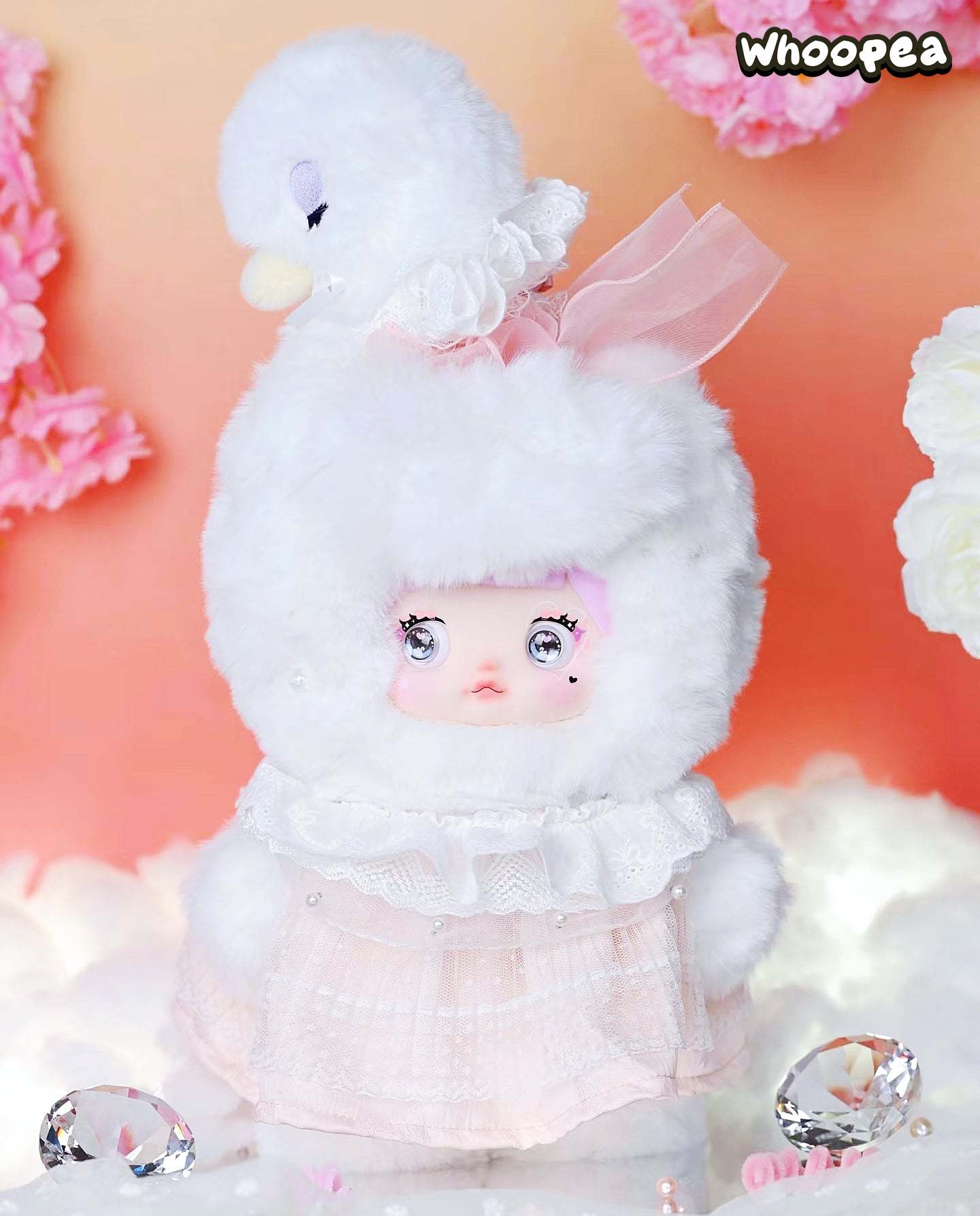 NOMMI Swan Lake Plush Hanging Card, Limited Edition - Image 5