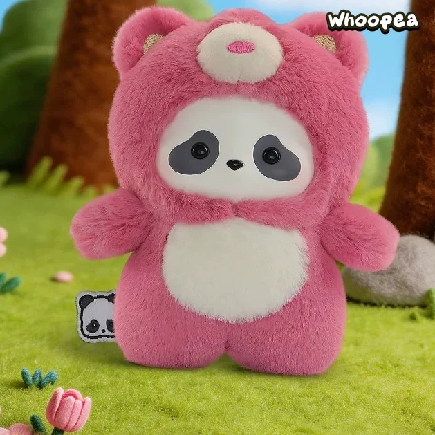 Panda Roll The Zoo In Hands Series Plush Pendant Blind Box - Image 8
