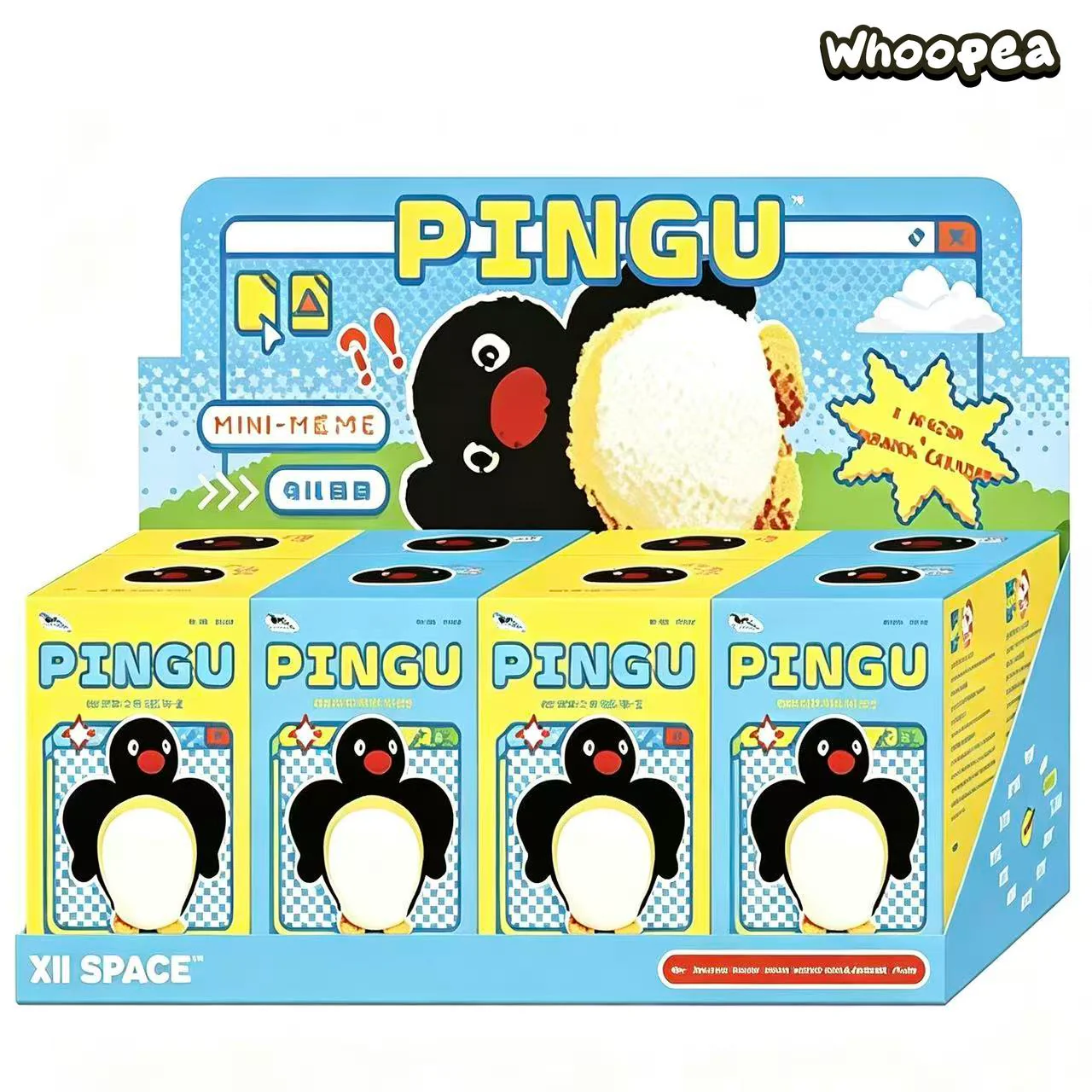 Pingu MINI MEME Series Plush Pendant Blind Box - Image 6
