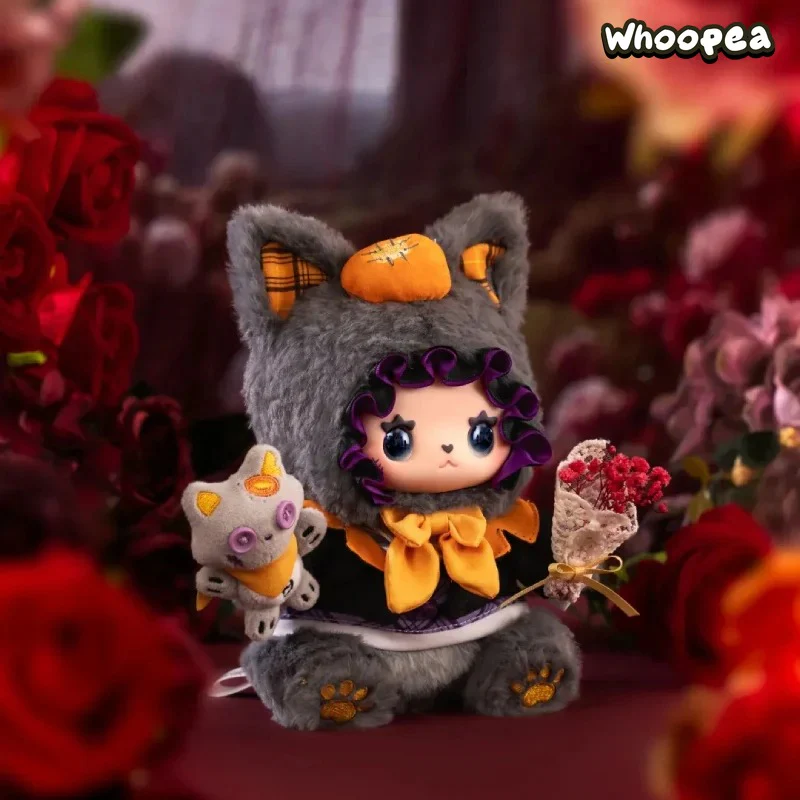 Pleasant Goat and Big Big Wolf x Lucky Emma Limited Edition Grey and Red Collaboration Plush Doll - Image 3
