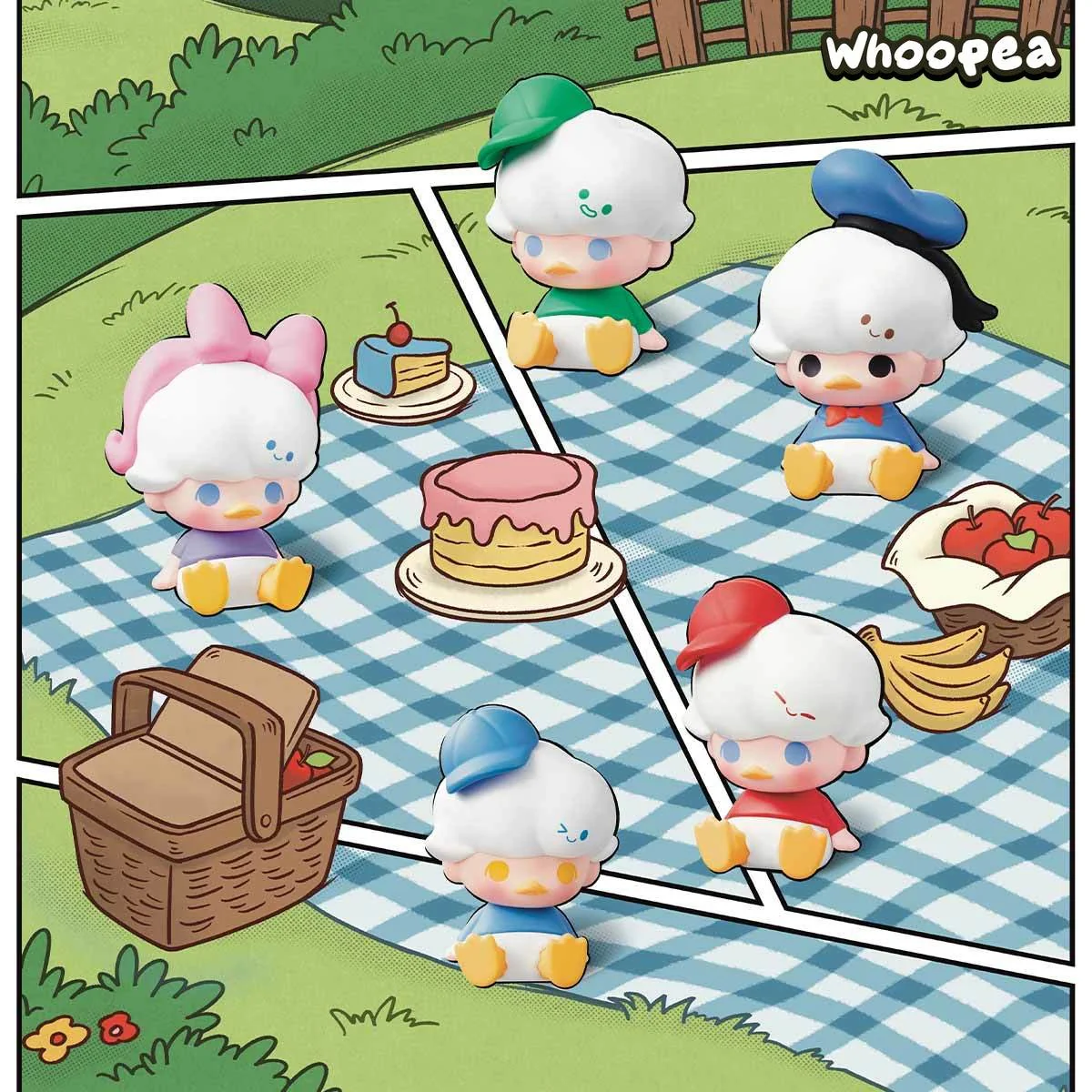 POP BEAN DIMOO WORLD × DSN Classic Series (3Pcs Per Pack) - Image 2