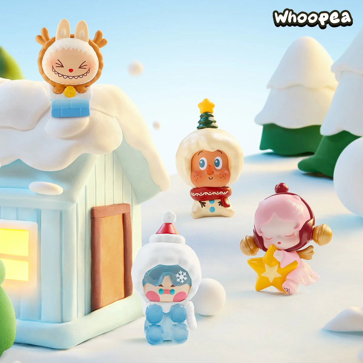 POP BEAN Winter Romance Series Figures, Blind Box - Image 7
