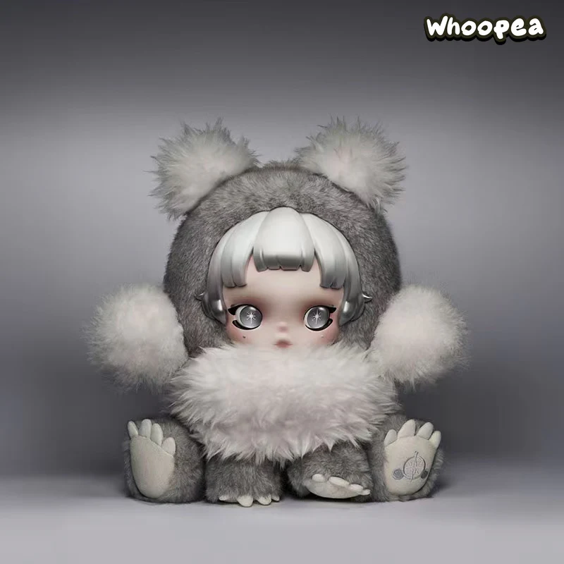 POP MART θ SKULLPANDA Punk Panda Plush Doll (PRE-ORDER) - Image 5
