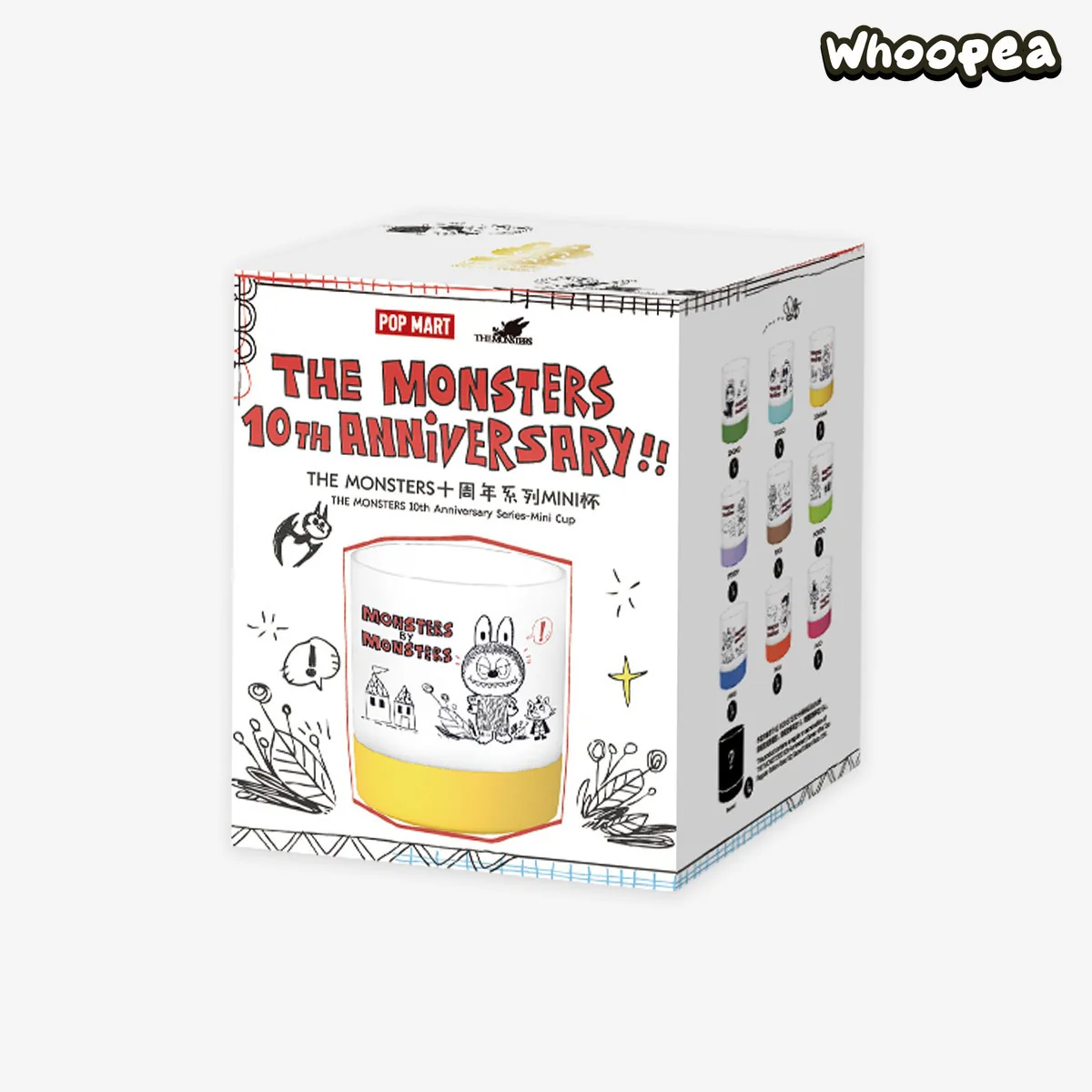 POP MART THE MONSTERS 10th Anniversary Series Mini Cup Blind Box - Image 4