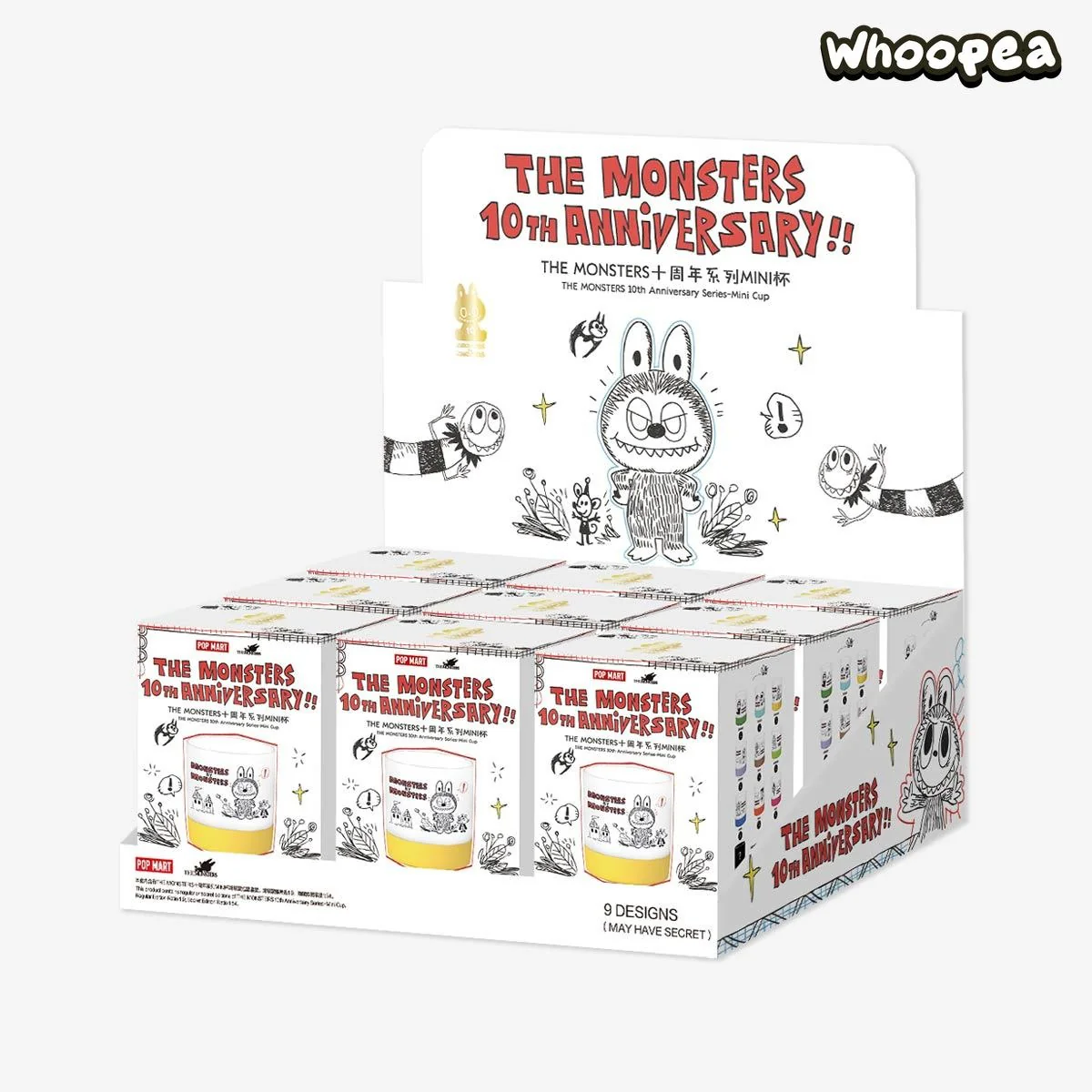 POP MART THE MONSTERS 10th Anniversary Series Mini Cup Blind Box - Image 5