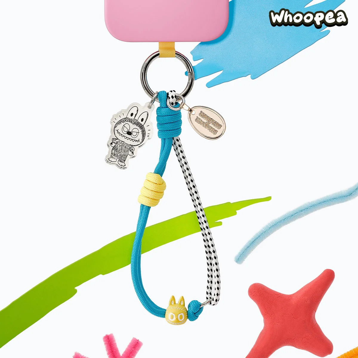 POP MART THE MONSTERS 10th Anniversary Series Phone Charm Blind Box - Image 4