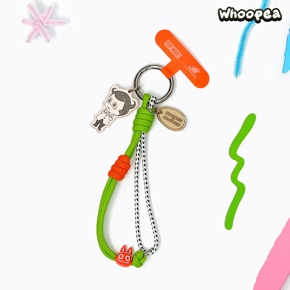 POP MART THE MONSTERS 10th Anniversary Series Phone Charm Blind Box - Image 6