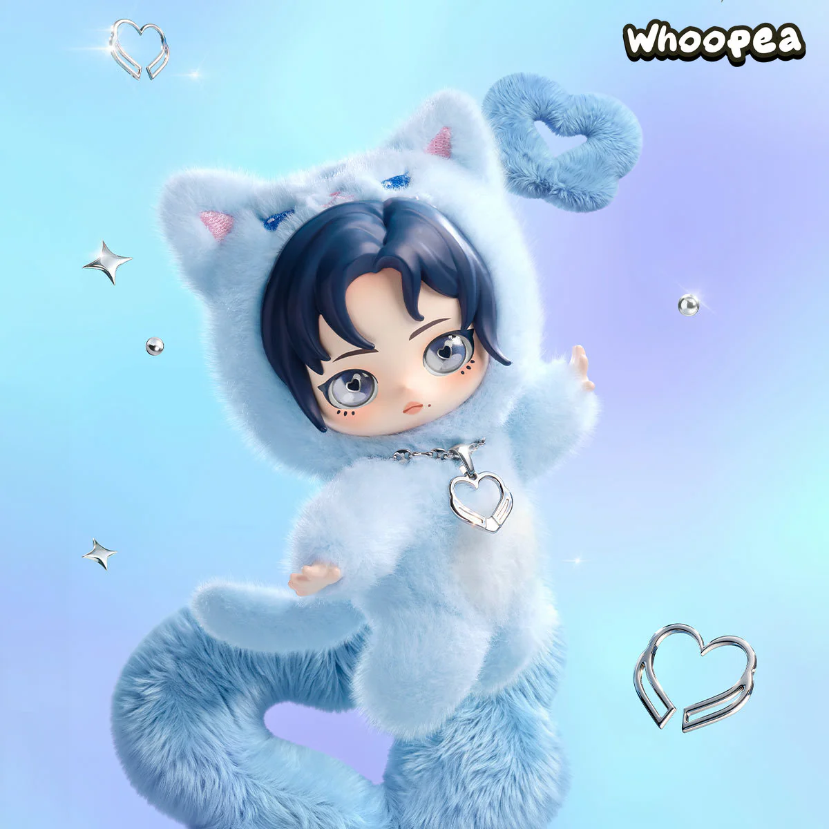 POP MART aespa Fluffy Club Series Vinyl Plush Doll Pendant - Image 3