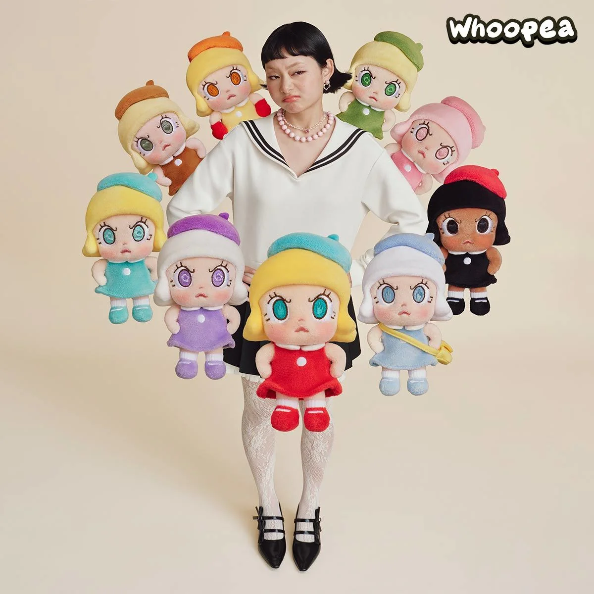 POP MART Angry Molly Angry Energy Series Plush Pendant Blind Box