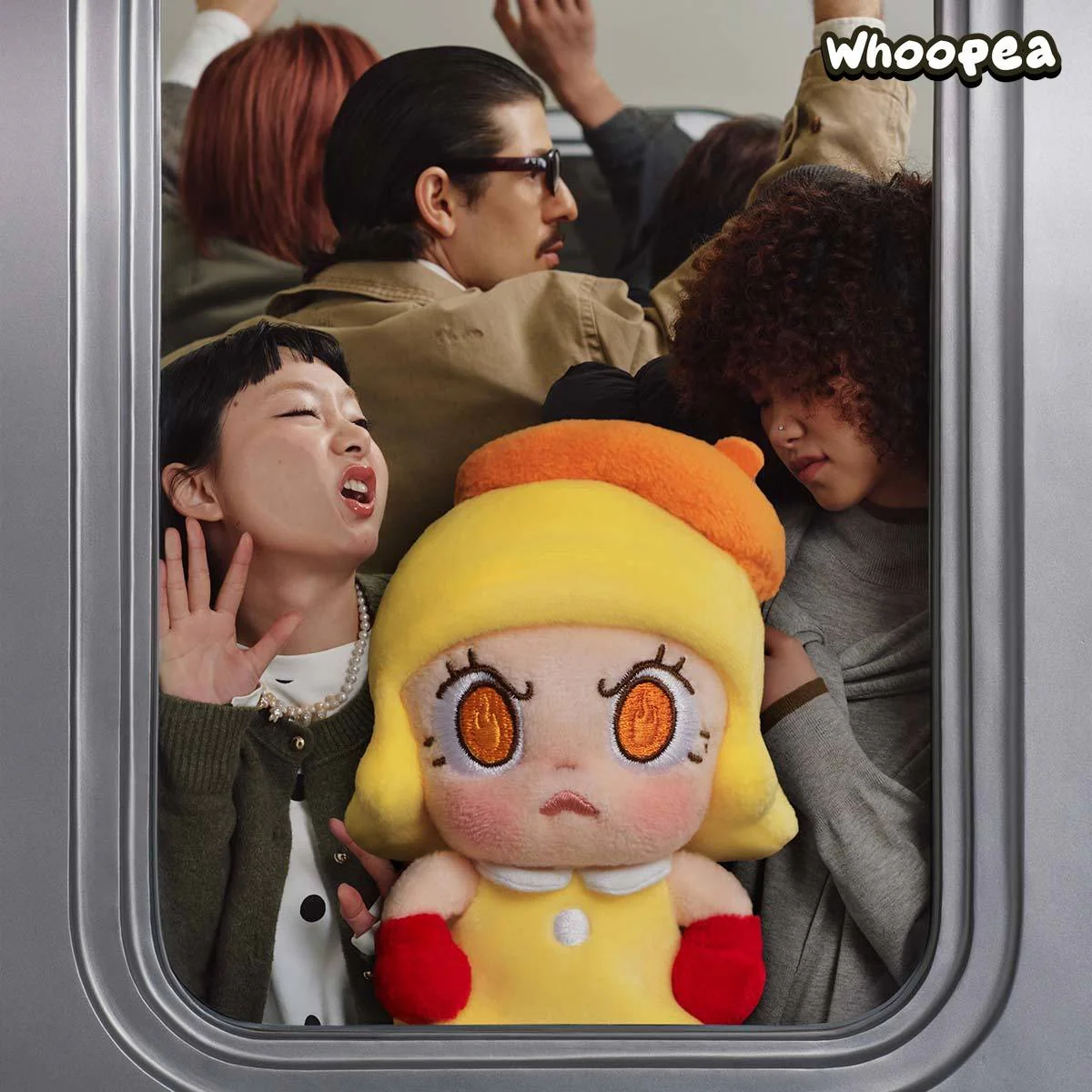 POP MART Angry Molly Angry Energy Series Plush Pendant Blind Box - Image 4