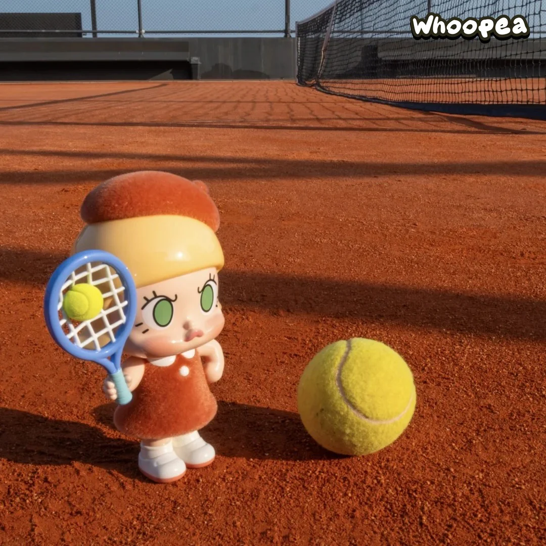POP MART ANGRY MOLLY Clay Court Series Figure - Image 4