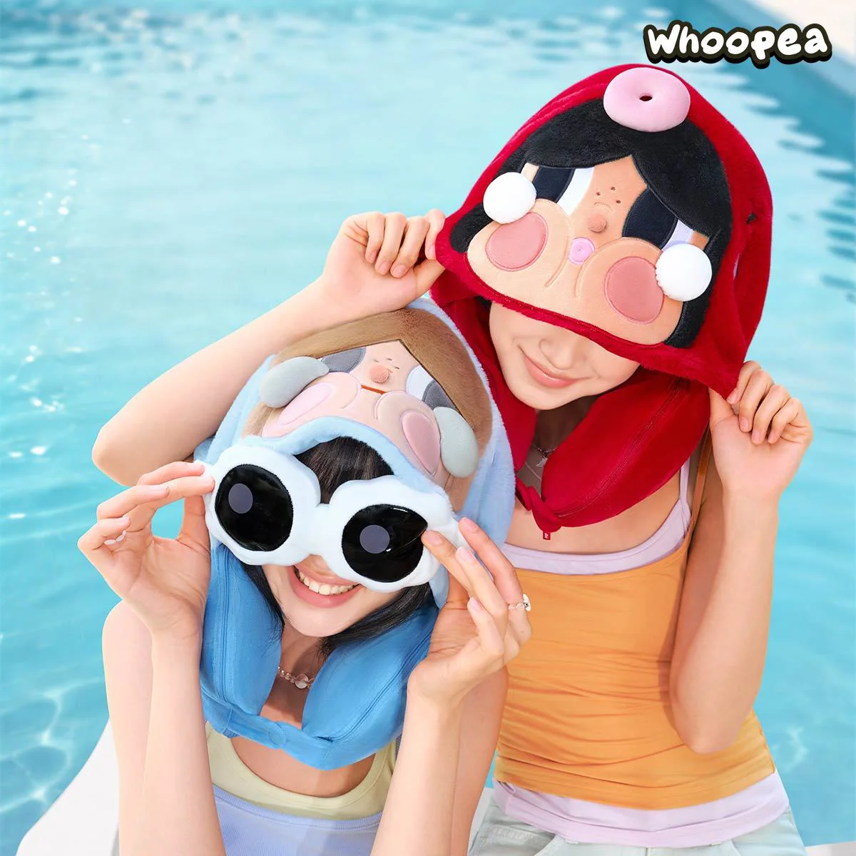 POP MART CRYBABY Cry Me an Ocean Series - 2-in-1 Neck Pillow - Image 6