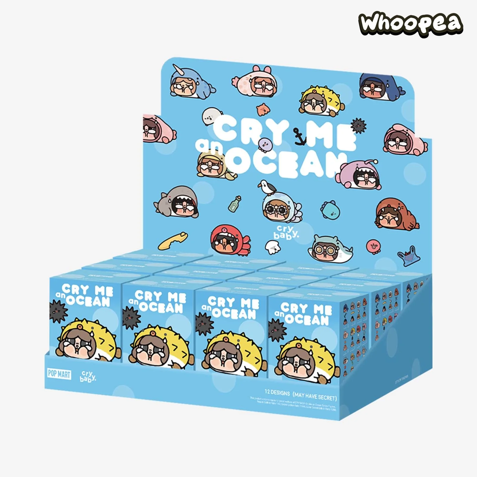 POP MART CRYBABY Cry Me an Ocean Series Figures Blind Box - Image 11