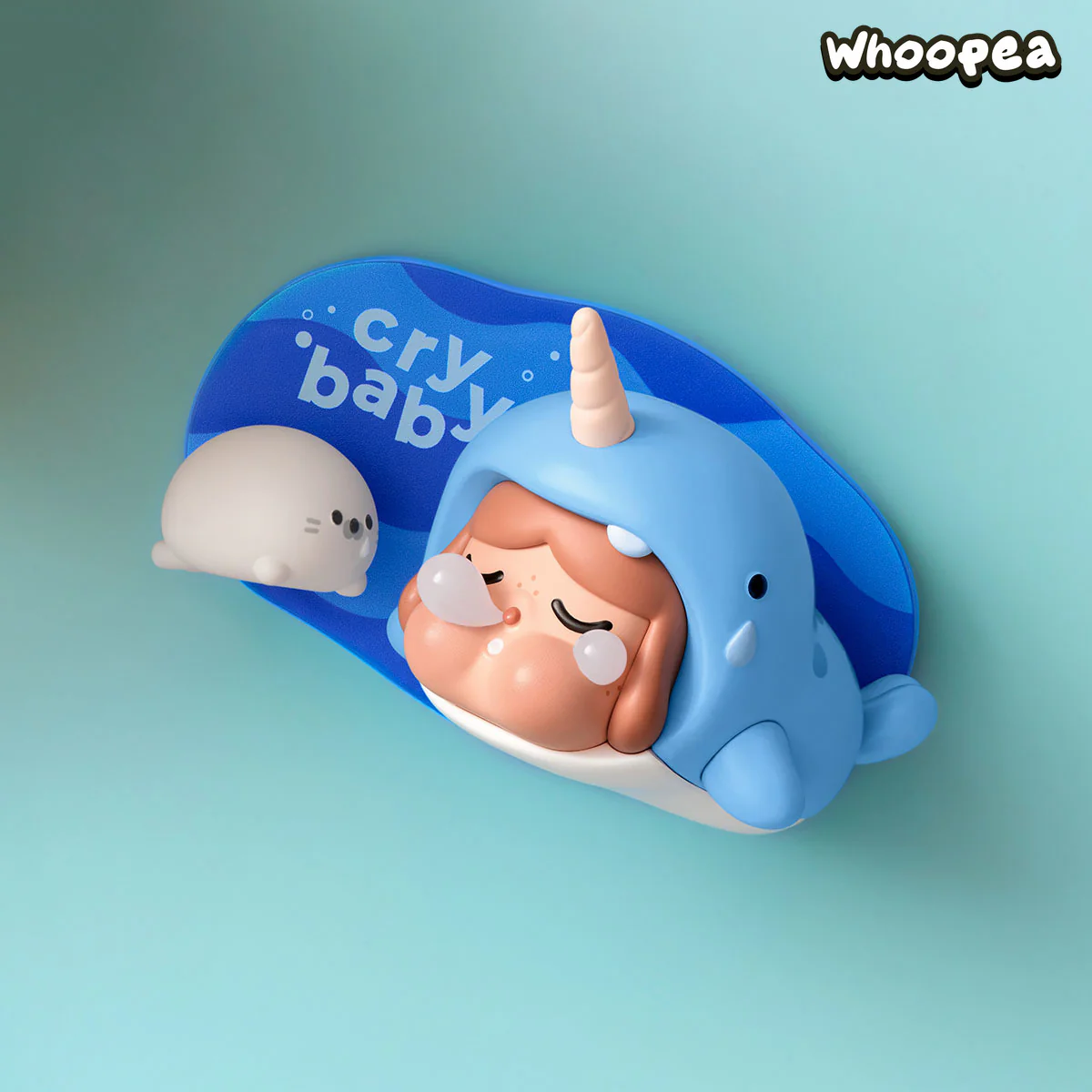 POP MART CRYBABY Cry Me an Ocean Series Fridge Magnet Blind Box - Image 5