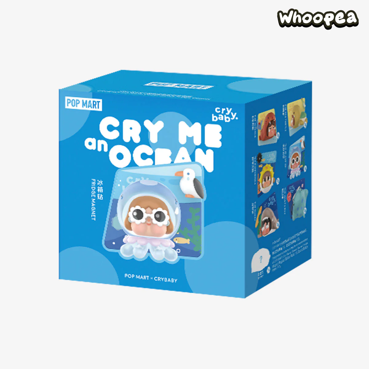 POP MART CRYBABY Cry Me an Ocean Series Fridge Magnet Blind Box - Image 6