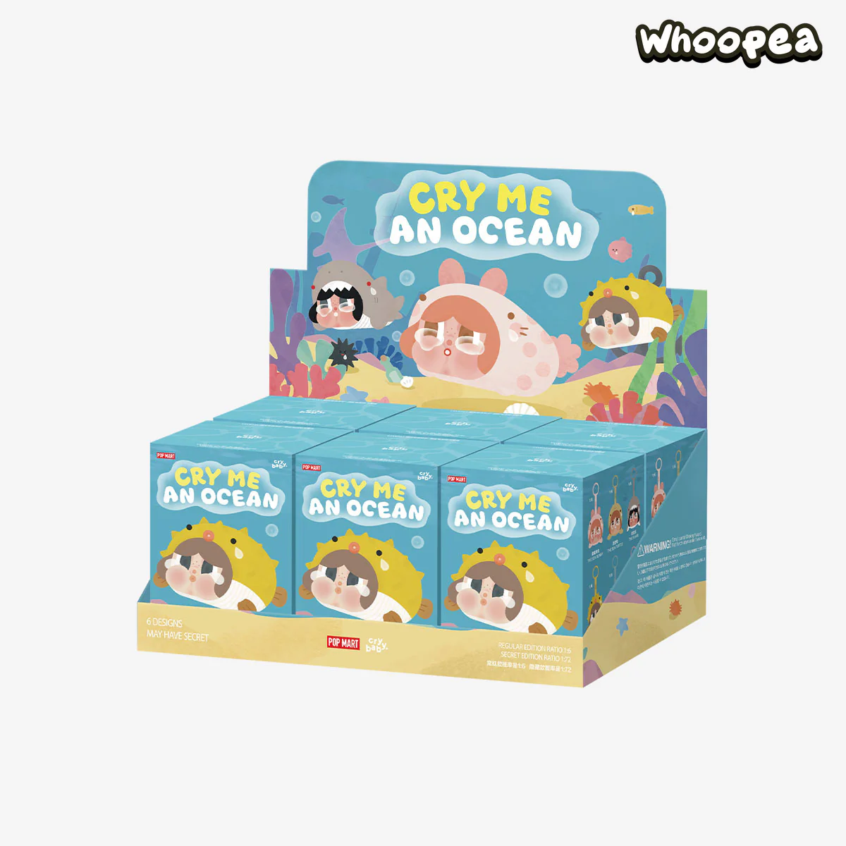 POP MART CRYBABY Cry Me An Ocean Series- Vinyl Plush Pendant Blind Box - Image 11