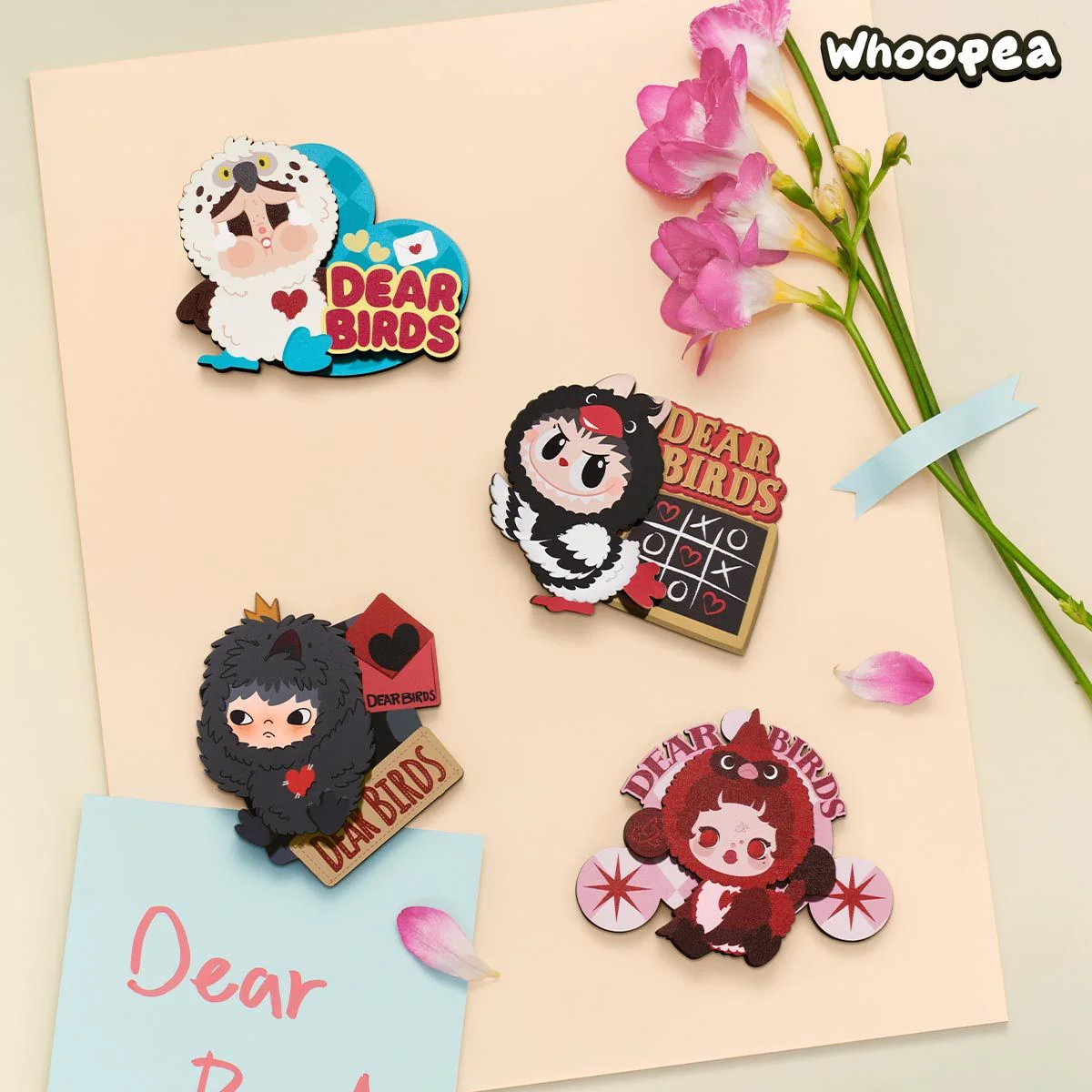 POP MART Dear Birds Series-Fridge Magnet Blind Box - Image 5