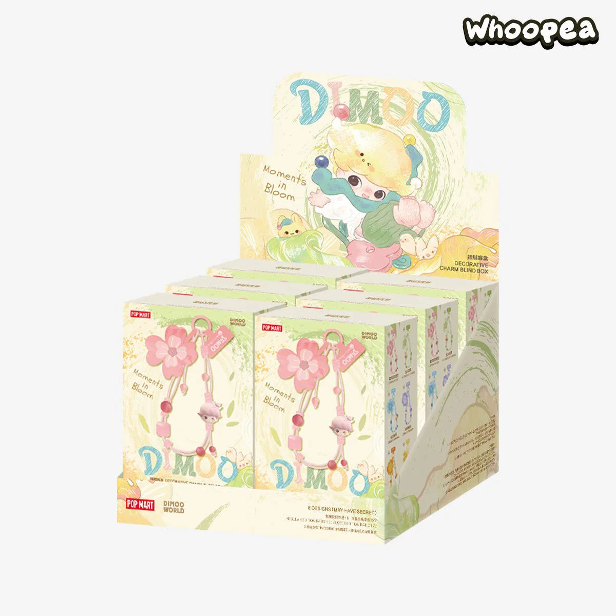 POP MART DIMOO Moments in Bloom Series-Decorative Charm Blind Box - Image 7