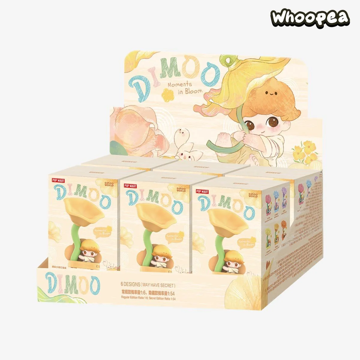 POP MART DIMOO Moments in Bloom Series-Sensor-activated Nightlight Blind Box - Image 8