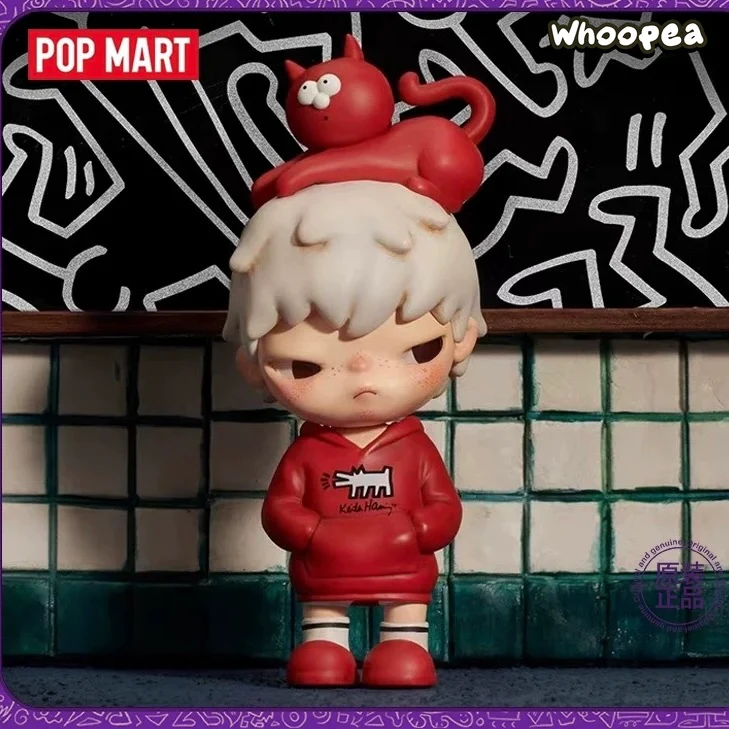POP MART Hirono x Keith Haring Art Figure Hanging Card - Image 2