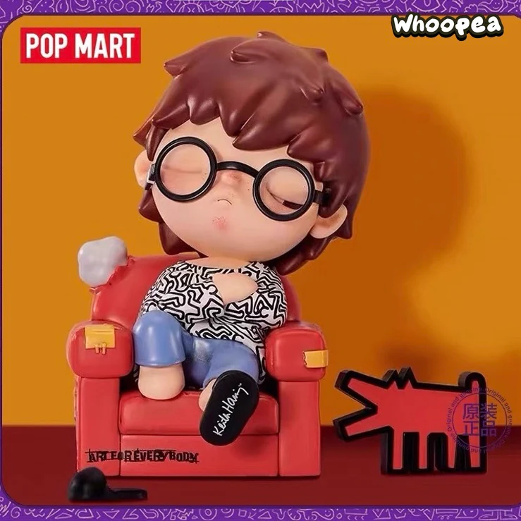 POP MART Hirono x Keith Haring Art Figure Hanging Card - Image 3