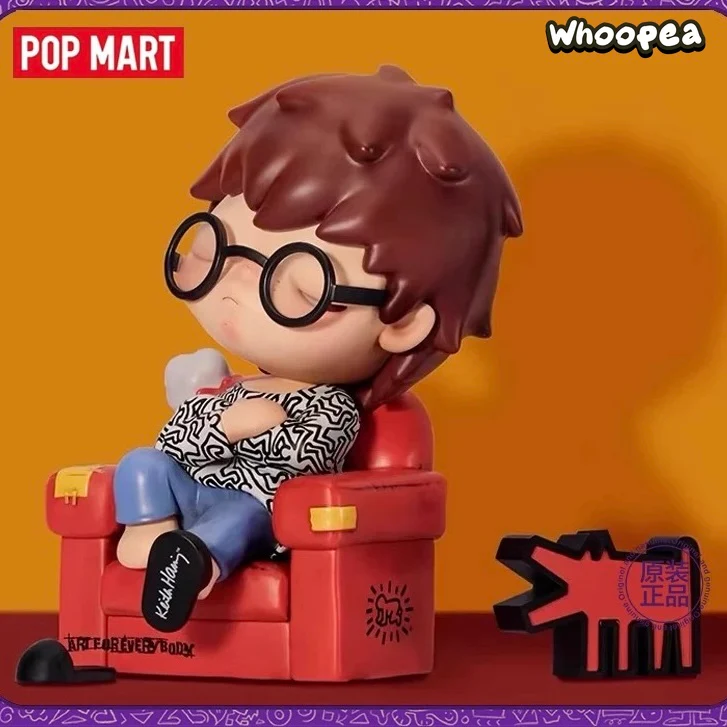 POP MART Hirono x Keith Haring Art Figure Hanging Card - Image 4