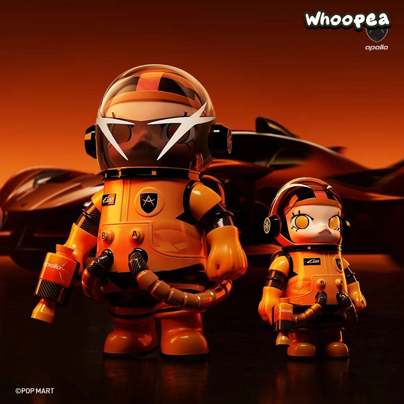 POP MART MEGA SPACE MOLLY 400% And 1000% APOLLO Series Figure Blind Box - Image 3