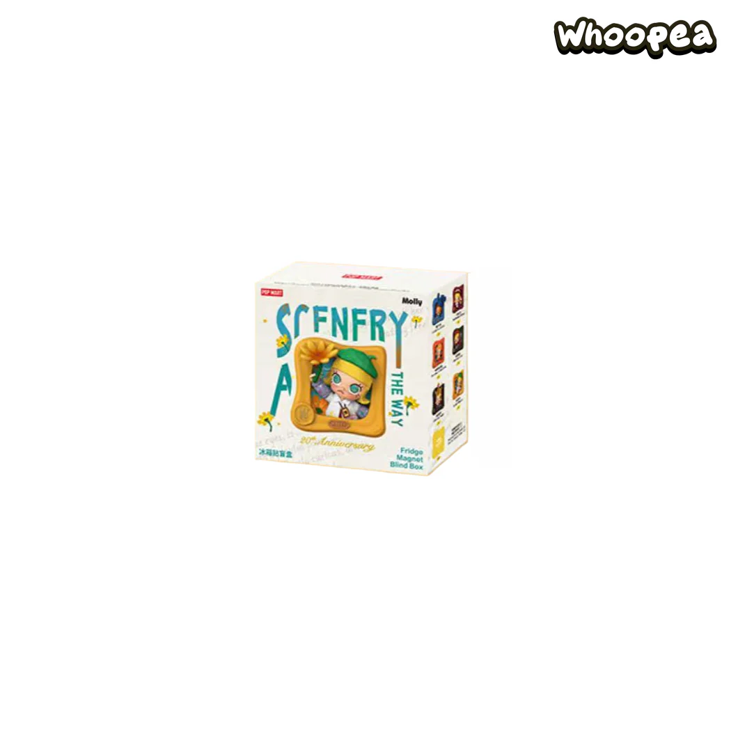 POP MART MOLLY 20th Anniversary Scenery Along the Way Series Fridge Magnet Blind Box - Image 6