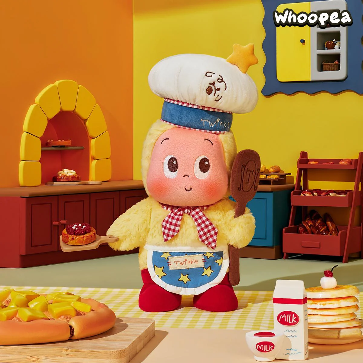 POP MART Twinkle Twinkle MOON GELATO Series-Baker Plush Doll - Image 2
