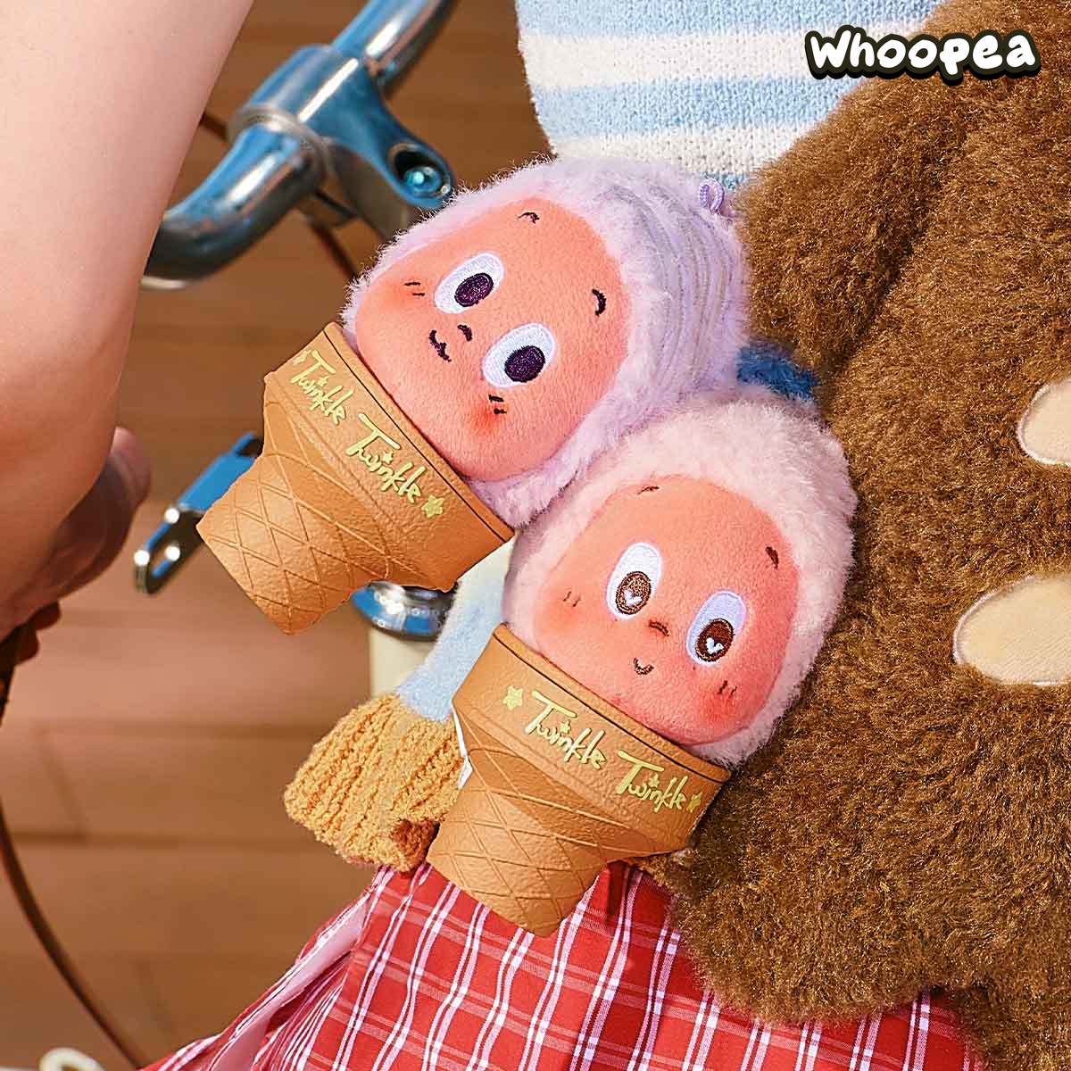 POP MART Twinkle Twinkle MOON GELATO Series-Ice Cream Plush Pendant Blind Box - Image 6
