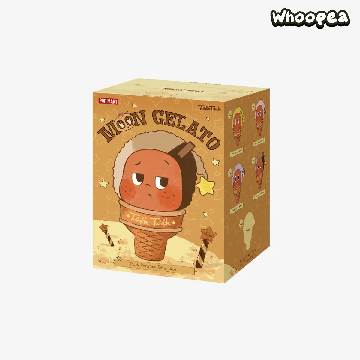 POP MART Twinkle Twinkle MOON GELATO Series-Ice Cream Plush Pendant Blind Box - Image 8