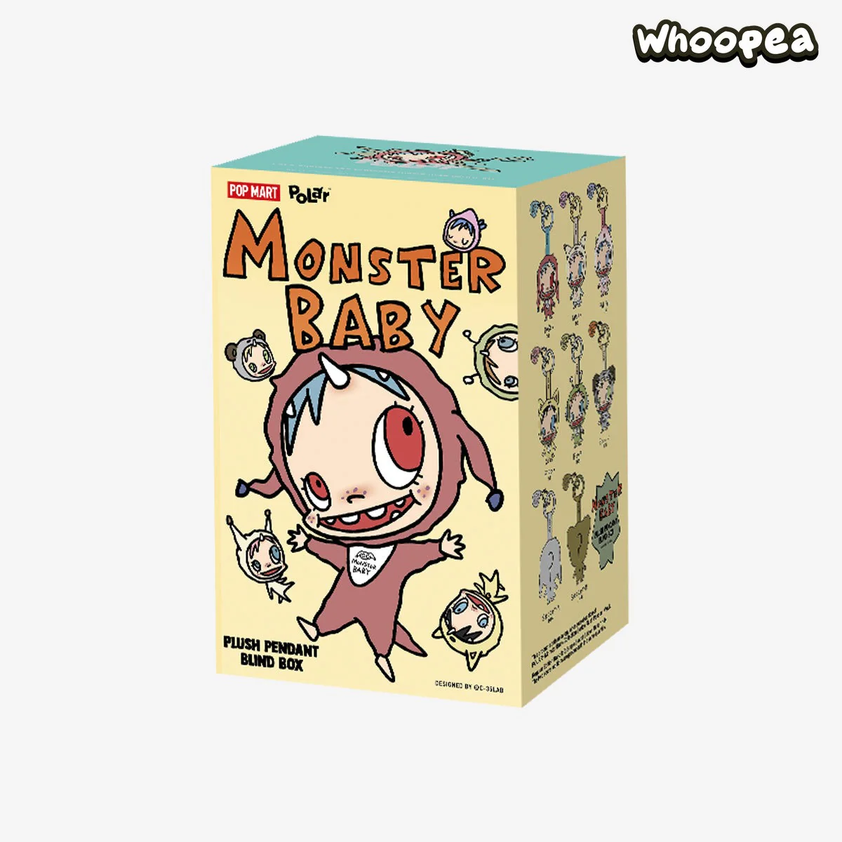 POP MART POLAR Monster Baby Collection Series Plush Pendant V1 Blind Box - Image 9