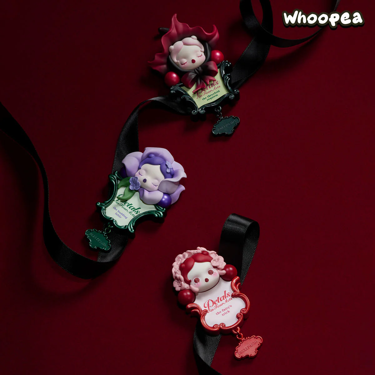 POP MART SKULLPANDA Petals in Four Acts Series Fridge Magnet Blind Box - Image 2