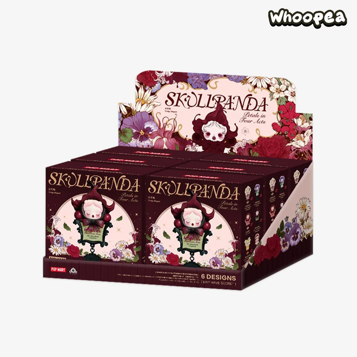 POP MART SKULLPANDA Petals in Four Acts Series Fridge Magnet Blind Box - Image 8