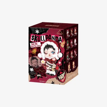 POP MART Skullpanda Tell Me What You Want Series Figures, Blind Box, Christmas Theme - Image 24