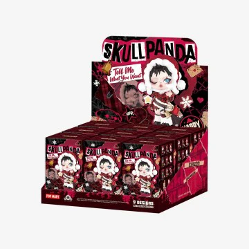 POP MART Skullpanda Tell Me What You Want Series Figures, Blind Box, Christmas Theme - Image 25