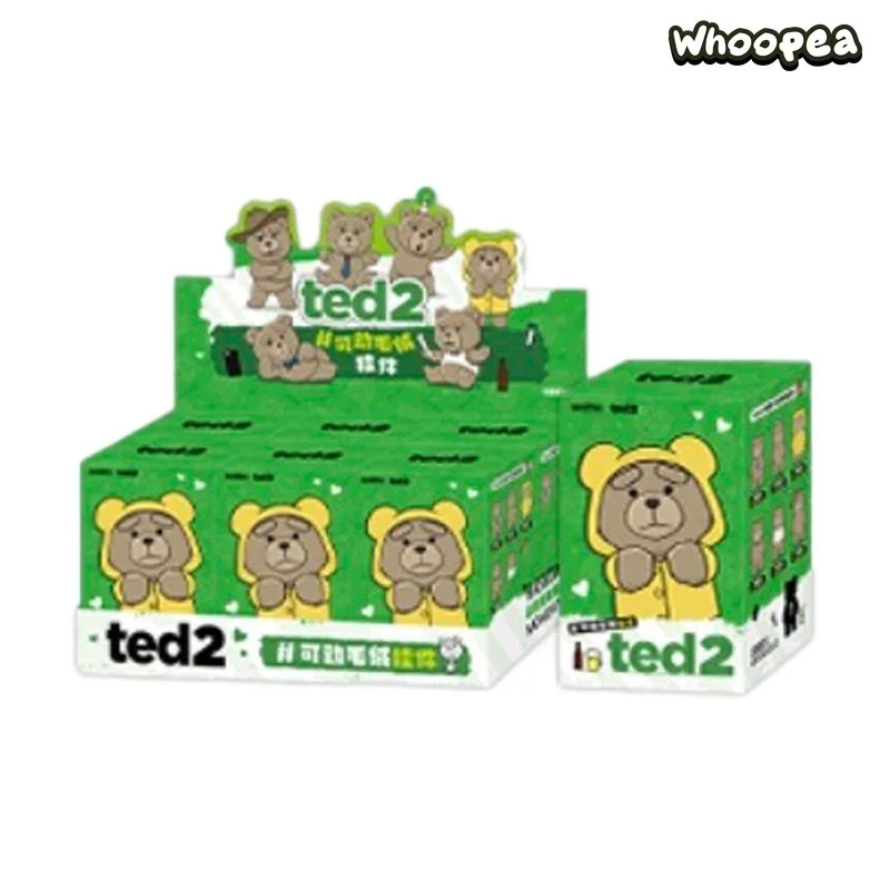 POP MART Ted2 Bear Plush Pendant Action Figures, Blind Box - Image 10