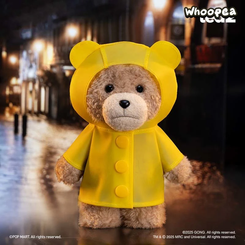 POP MART Ted2 Bear Plush Pendant Action Figures, Blind Box - Image 2