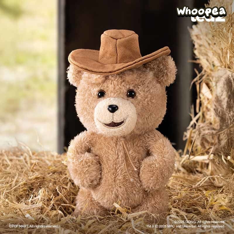 POP MART Ted2 Bear Plush Pendant Action Figures, Blind Box - Image 3