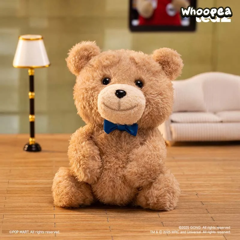 POP MART Ted2 Bear Plush Pendant Action Figures, Blind Box - Image 4