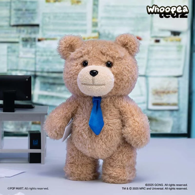 POP MART Ted2 Bear Plush Pendant Action Figures, Blind Box - Image 7