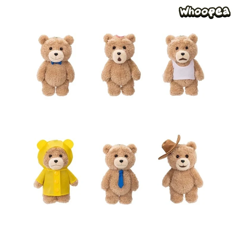 POP MART Ted2 Bear Plush Pendant Action Figures, Blind Box - Image 8