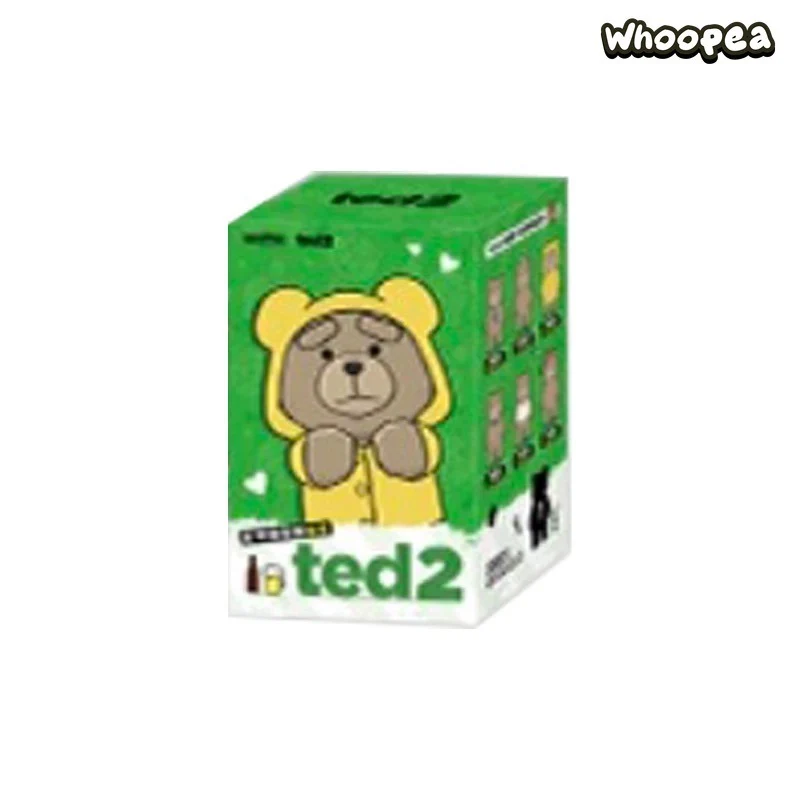 POP MART Ted2 Bear Plush Pendant Action Figures, Blind Box - Image 9