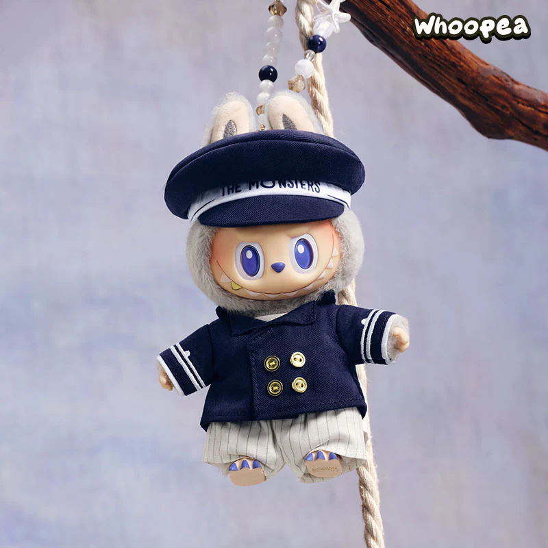 POP MART The Monsters De Vliegende LABUBU Series Captain Vinyl Plush Hanging Card, POP LAND Exclusive (PRE-ORDER) - Image 3